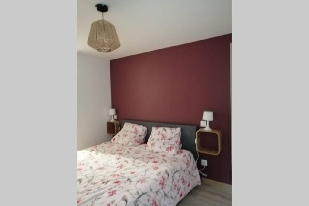 Charmant Appartement Avec Terrasse Pont-de-lʼIsère Kültér fotó
